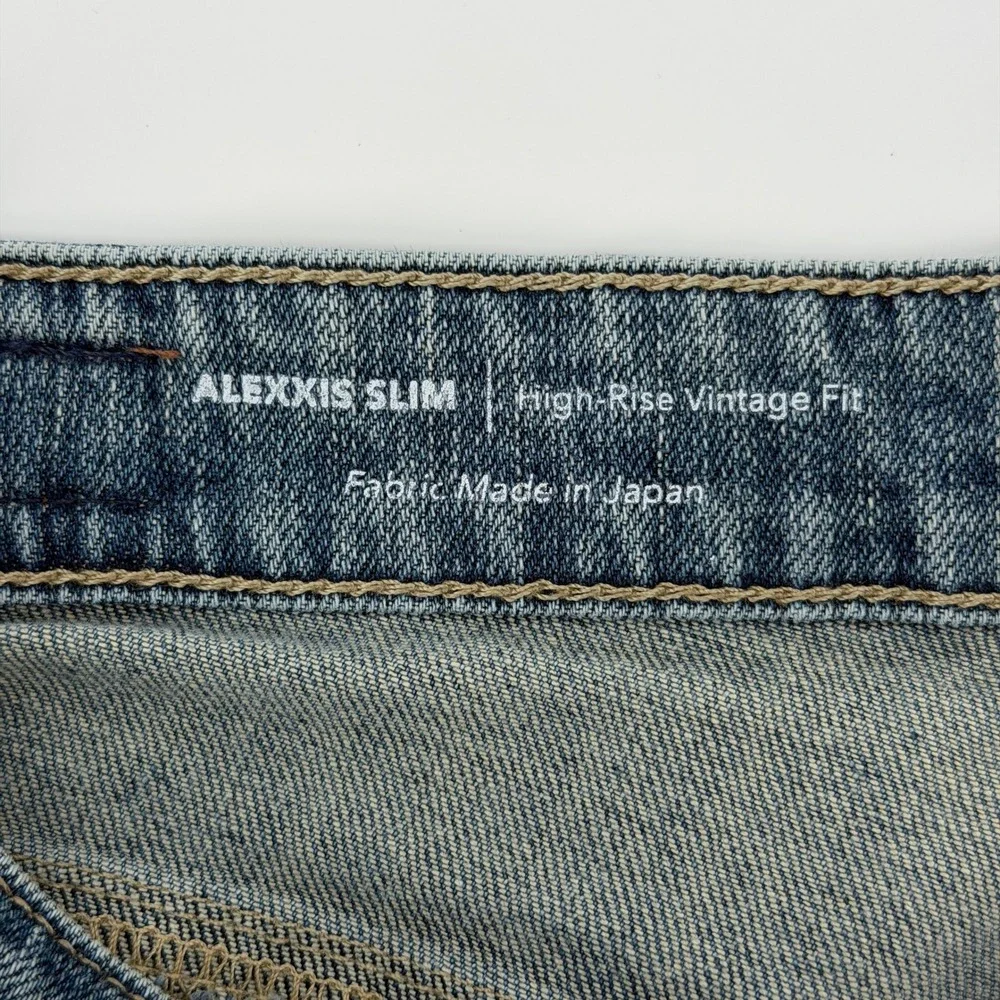 AG Adriano Goldschmied Alexxis Slim‎ Jeans Women 28 Blue High Rise Vintage Fit